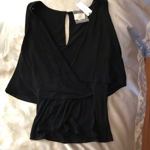 Black Anthropologie top